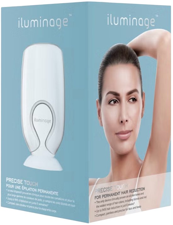 Iluminage Precise Touch Permanent Hair Remover Dual wave technologie (IPL en Radiofrequentie) - afbeelding 1