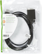 Nedis Displayport - Vga-kabel Displayport Male - Vga Male 2,0 M Zwart - afbeelding 10