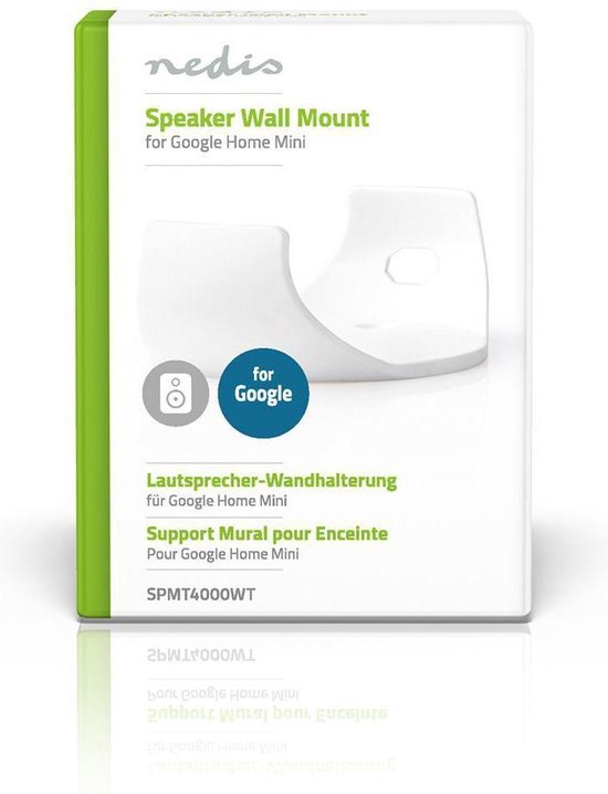 Nedis Speakerbeugel | Google Home Mini - Wand - Vast | Wit - afbeelding 13
