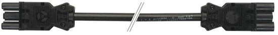 Bachmann installatiestekker stroomkabel - geschikt voor WielandGST18® - GST18® / zwart - 1 meter - afbeelding 11