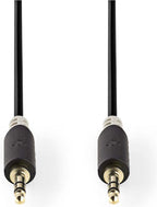 Nedis Stereo-Audiokabel - 3,5 Male - 3,5 Male - m - Rond - afbeelding 27