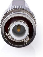 Nedis BNC-Kabelbeschermer - Recht - Male - Vernikkeld - 50 Ohm - Krimp - Diameter kabelinvoer: 7.0 mm - Staal - Zilver - 25 Stuks - Polybag - afbeelding 7
