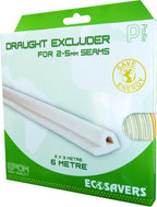 Ecosavers Tochtstrip P | tocht strip in P profiel voor 2-5mm kieren | voorkomt tocht door kieren in ramen en deuren - afbeelding 3