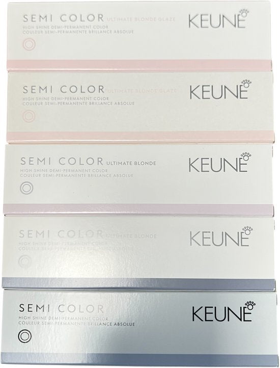 Keune Semi Color SILVER Semi Permanent Hair Color 60 ml - afbeelding 2