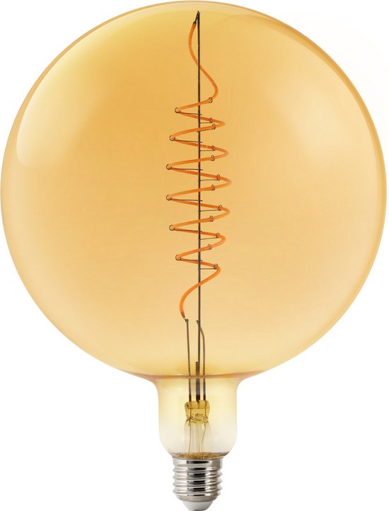 Nordlux G200-lichtbron-smart-filament-E27-amber-deco spiral-2200K - afbeelding 2