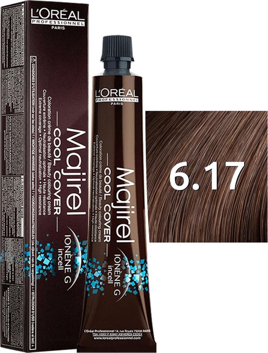 L'Oréal Professionnel - Haarverf - Majirel - Cool Cover - 50ML - 6.17 - afbeelding 2