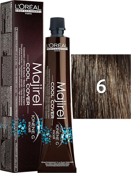L'Oréal Professionnel - Haarverf - Majirel - Cool Cover - 50ML - 6 - afbeelding 4