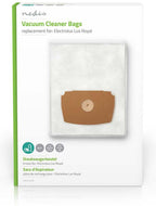 Nedis Stofzuigerzak - 4 Stuks - Synthetisch - Meest verkocht voor: Electrolux - Wit - afbeelding 1
