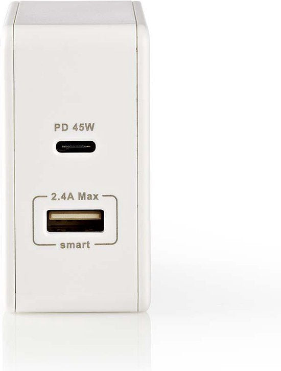 Nedis thuislader met 1 USB-C PD en 1 USB-A poort - 57W - afbeelding 5