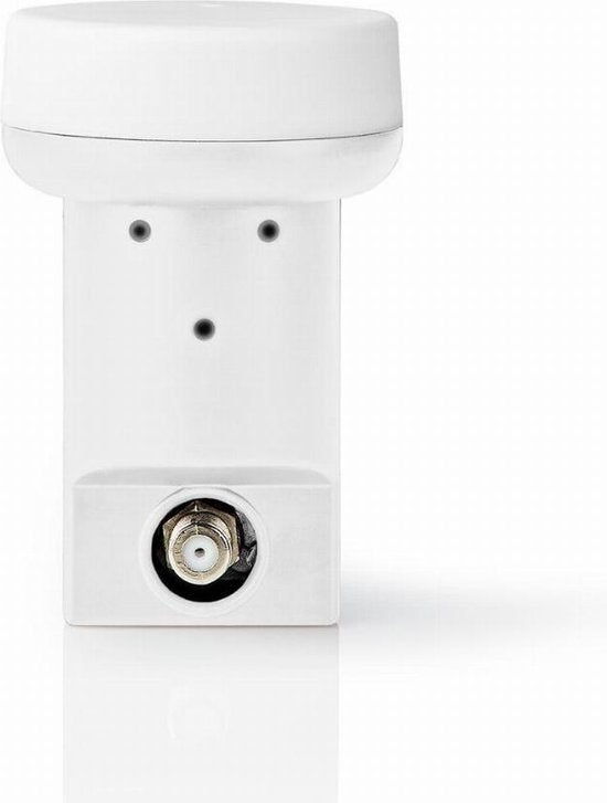 Nedis LNB - Enkel - Outputs: 1x F-connector - Ruisbereik: 0.90 dB - Conversiewinst: 53 - 65 dB - Wit - afbeelding 12