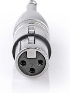 XLR-Adapter 3-pins 10 stuks Metaal - afbeelding 13