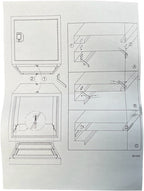 Modulaire lockerkast Metaal (incl slot, sleutels, bevestigingmateriaal etc) Grijs - afbeelding 4