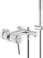 GROHE Concetto Badkraan - met handdouche - 15cm - chroom - 32212001 - afbeelding 6