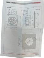 SCAME FLUSH-MOUNTING SOCKET 3P 32A LAADPAALONDERDEEL - afbeelding 5