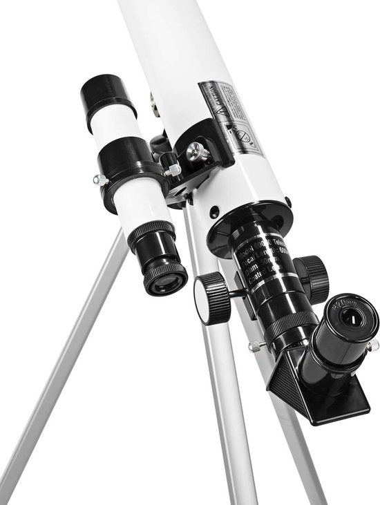 Nedis Telescoop - Diafragma: 50 mm - Brandpuntsafstand: 600 mm - Finderscope: 5 x 24 - Maximale werkhoogte: 125 cm - Tripod - Wit / Zwart - afbeelding 3