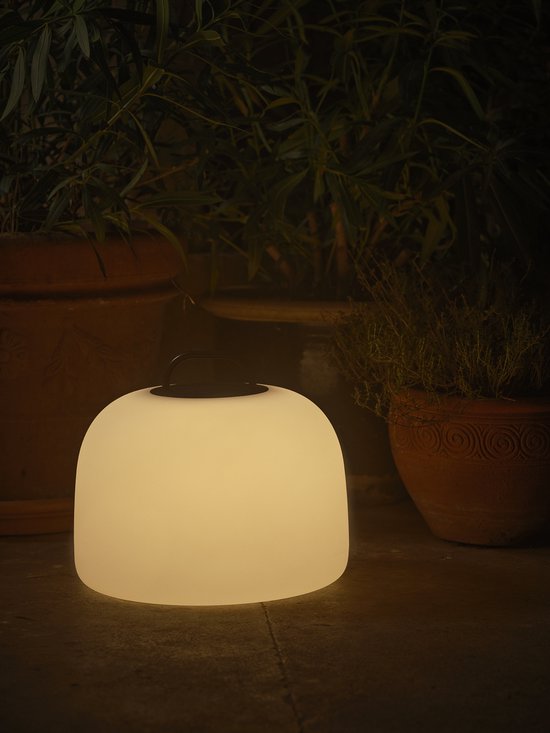 Nordlux Kettle To Go 36-batterijlamp-zwart/wit - afbeelding 1