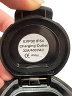 Ratio Electric Charging Outlet IP54 32A / 400VAC Veerklep Rond - afbeelding 1