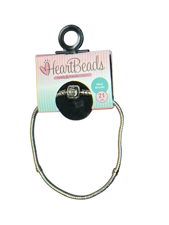 HearthBeads Metal bedelarmband 21 cm - afbeelding 1