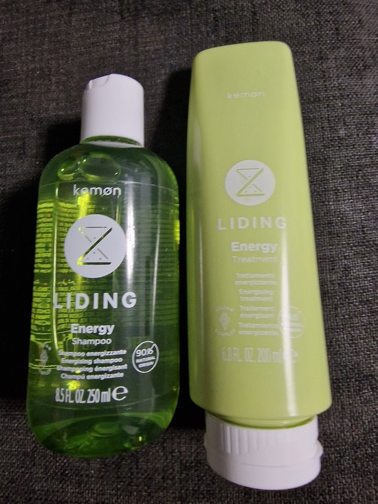 Kemon LIDING Energy DUO Shampoo 250ml and Treatment 200 ml - afbeelding 4