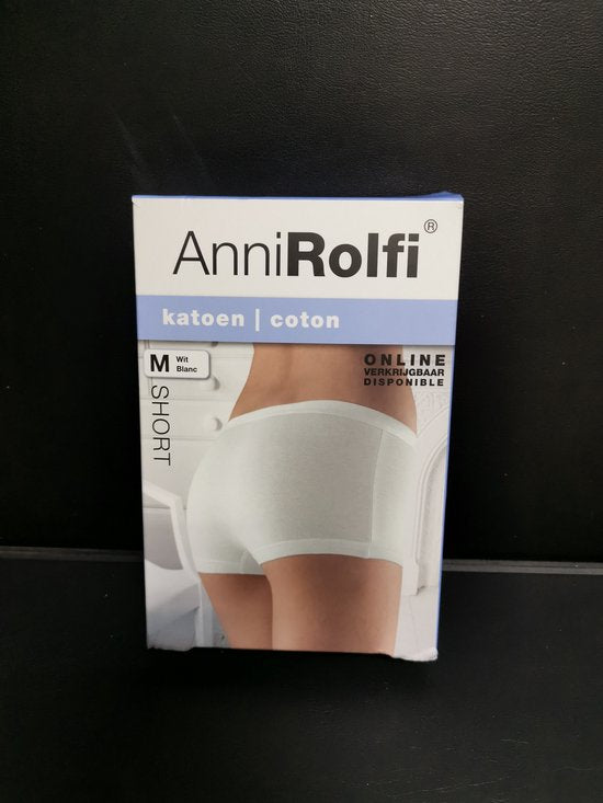 ANNI ROLFI SHORT COTON blanc, taille M - afbeelding 2