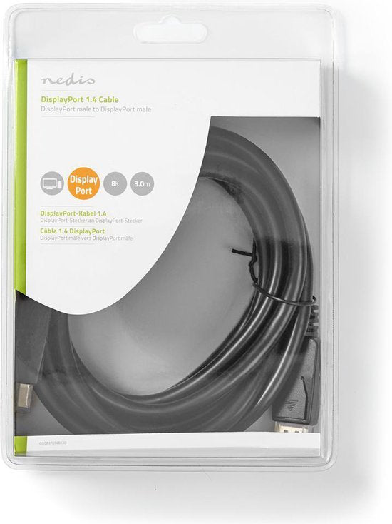 DisplayPort kabel zwart - afbeelding 18