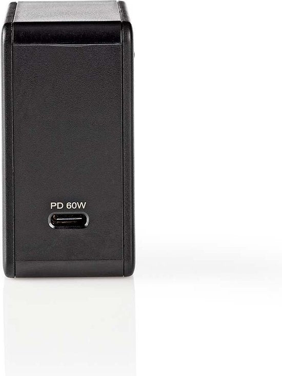 Nedis thuislader met 1 USB-C PD poort - 60W - afbeelding 2