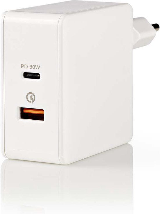 Nedis thuislader met 1 USB-C PD en 1 USB-A Quick Charge 3.0 poort - 48W - afbeelding 15