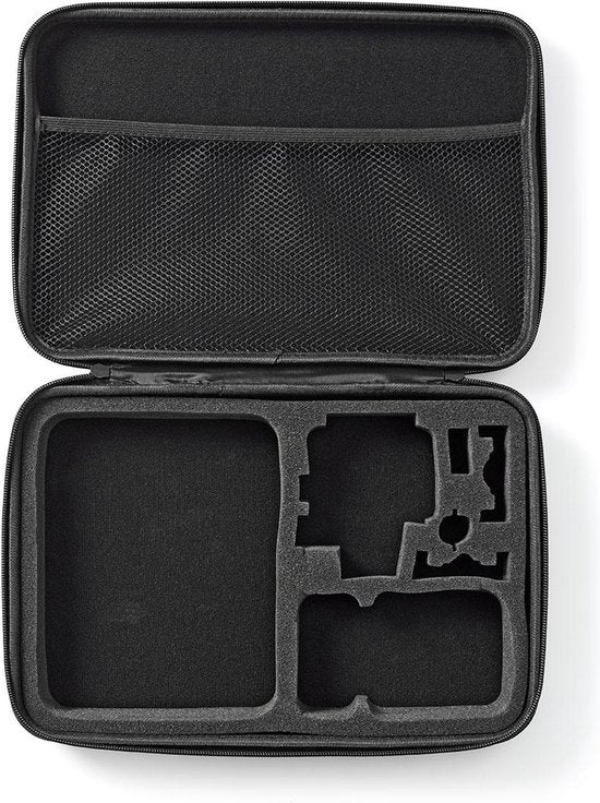 Nedis Actiecamera Bevestigingsset - 12 Stuks - Reiskoffer - Zwart - afbeelding 4