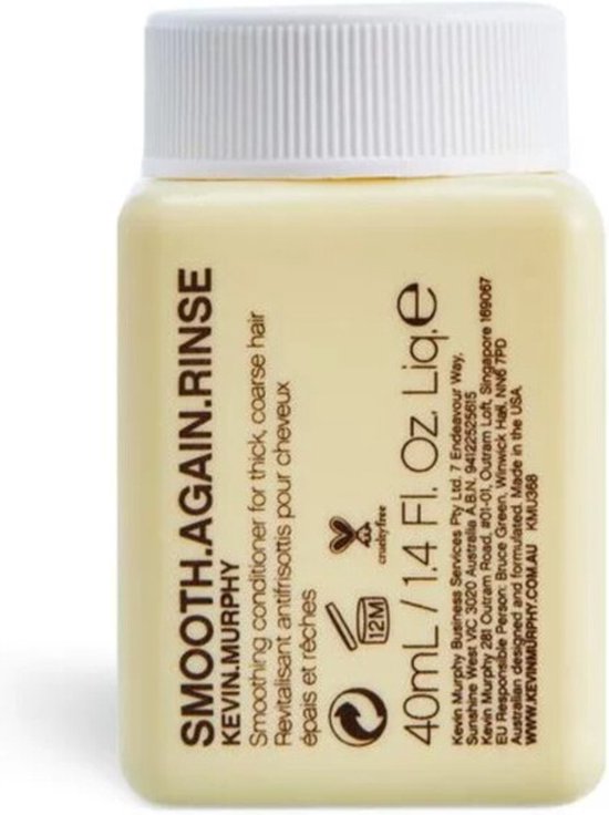 Kevin Murphy - SMOOTH - SMOOTH.AGAIN.RINSE - Conditioner voor krullend- of pluizend haar - 40 ml - afbeelding 5
