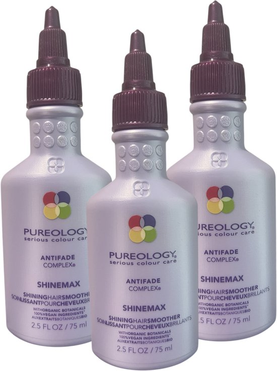 3 Stuks Pureology Shinemax á 75 ml - afbeelding 1