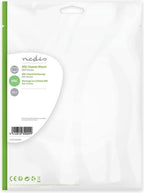Nedis BNC-Kabelbeschermer - Recht - Female - Vernikkeld - 50 Ohm - Soldeer - Staal - Zilver - 25 Stuks - Polybag - afbeelding 7
