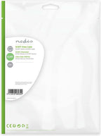 Nedis SCART-Kabel - SCART Male - SCART Male - Vernikkeld - 480p - 2.00 m - Plat - PVC - Zwart - Envelop - afbeelding 3