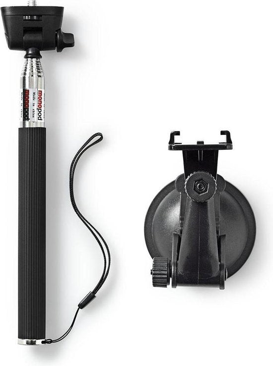 Nedis Actiecamera Bevestigingsset - 12 Stuks - Reiskoffer - Zwart - afbeelding 13