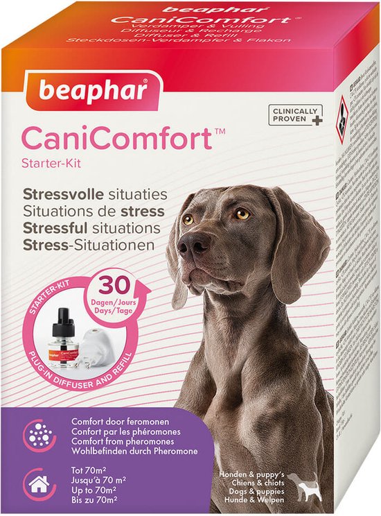 Beaphar CaniComfort Starterskit Compleet - Anti-stressmiddel voor honden - 48 ml - afbeelding 1