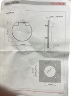 Scame Opbouw Cover voor Laadpaal , Type 2 Wandcontactdoos Klepje, EV klep, 200.23260CR met Rubber , Boutjes en sticker voor diversen laadpalen - afbeelding 12
