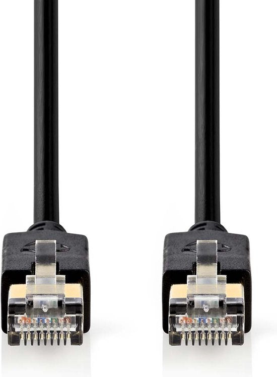 Nedis CAT6 Netwerkkabel - RJ45 Male - RJ45 Male - F/UTP - 15.0 m - Rond - LSZH / PVC - Antraciet - Window Box - afbeelding 7