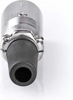 Nedis XLR-Connector - Recht - Male - Vernikkeld - Solderen - Diameter kabelinvoer: 7.0 mm - Metaal - Zilver - 25 Stuks - Envelop - afbeelding 4
