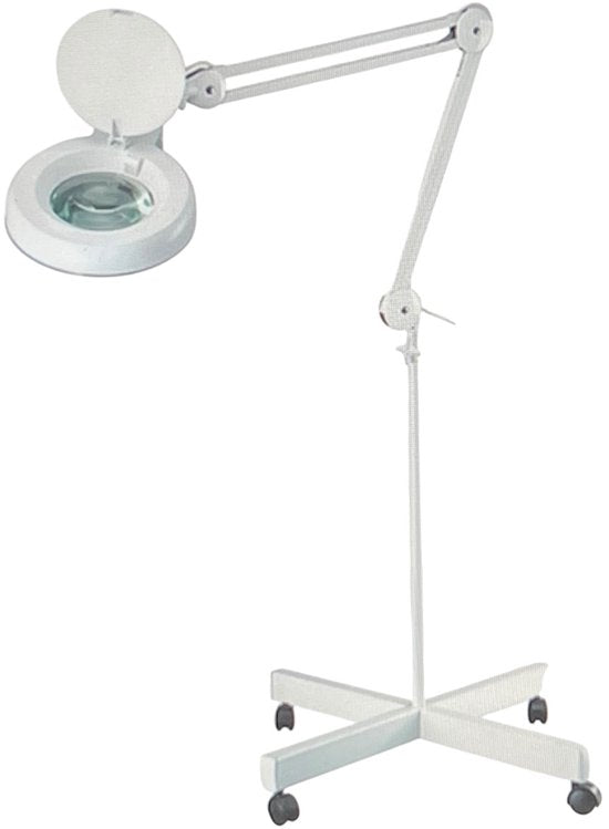 Rickiparodi Beweegbare Loeplamp met Ledverlichting Verrijdbare Voet - afbeelding 1