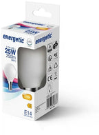 LED filamentlamp, E14, G45, 2,5 W, 2700 K, 250 lm, glas wit - afbeelding 2