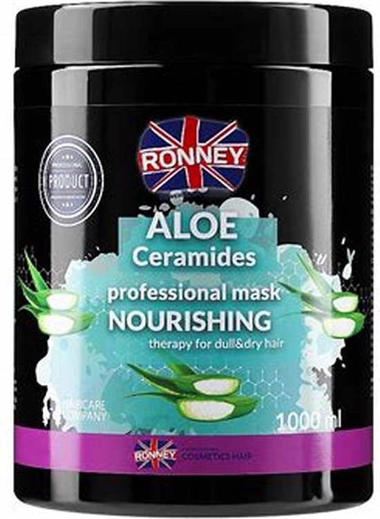 Ronney Aloe Ceramides Nourishing Mask 1000ml - afbeelding 1