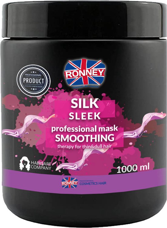 Ronney Silk Sleek Smoothing Mask 1000ml - afbeelding 1