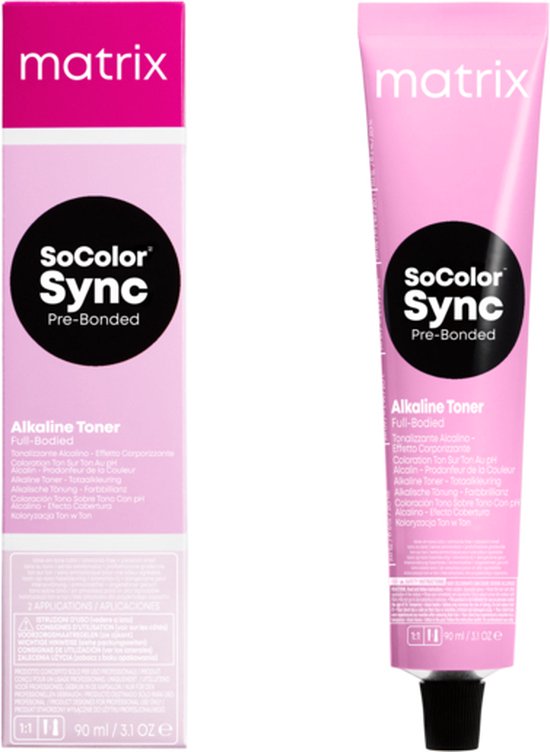 Matrix - SoColor Sync Pre-Bonded Alkaline Toner - 90ml - afbeelding 2
