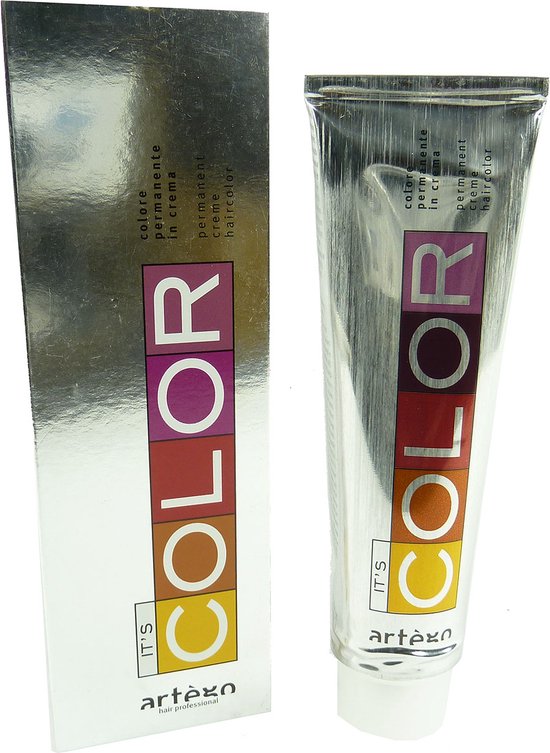 Artego It's Color permanent creme haircolor Haarkleuring 150ml - 7.26 Medium Amber Red Blonde / Mittel Bernstein Rotblond - afbeelding 2