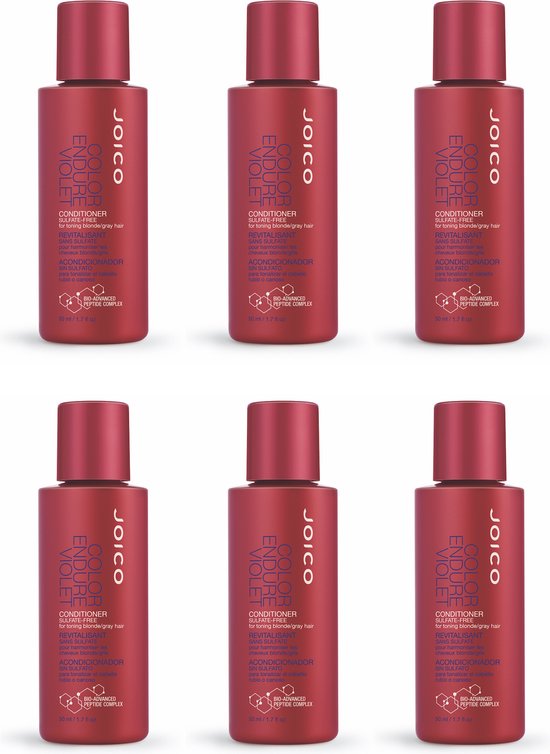 Joico Color Endure Violet Conditioner 50ml x 6 totaal 300ml - afbeelding 1