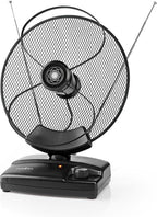 Nedis Binnenantenne - Actief - FM / UHF / VHF - Ontvangstbereik: 0-25 km - LTE800 - Versterking: 36 dB - Versterkingsregelaar - ABS - Zwart - afbeelding 4