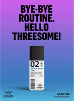 Hairways - 02 - Wash & Shave 3 In 1 - 100 ml - afbeelding 2