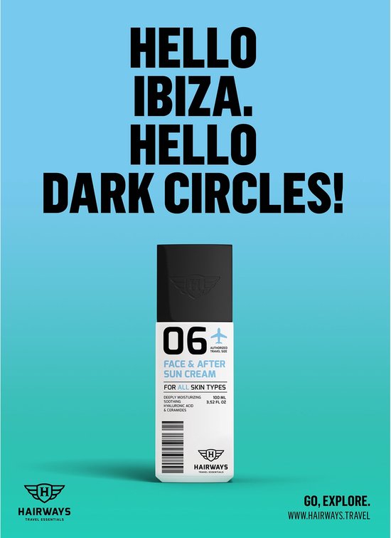 Hairways - 06 - Face & After Sun Cream - 100 ml - afbeelding 3