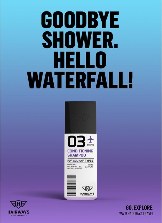 Hairways - 03 - Conditioning Shampoo - 100 ml - afbeelding 2
