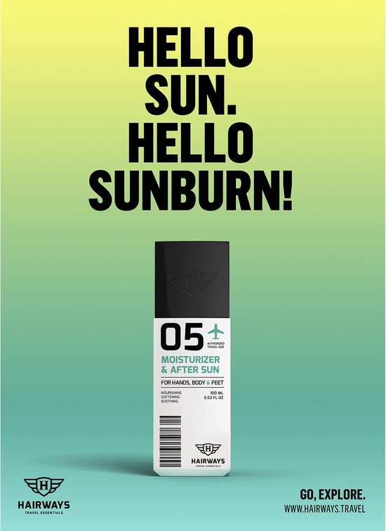 Hairways - 05 - Moisturizer & After Sun - 100 ml - afbeelding 3