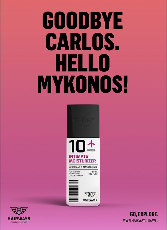 Hairways - 10 - Intimate Moisturizer - 100 ml - afbeelding 1